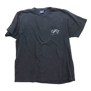 Polo Sport Sz XL Black T shirt Fishing Casual Comfort
